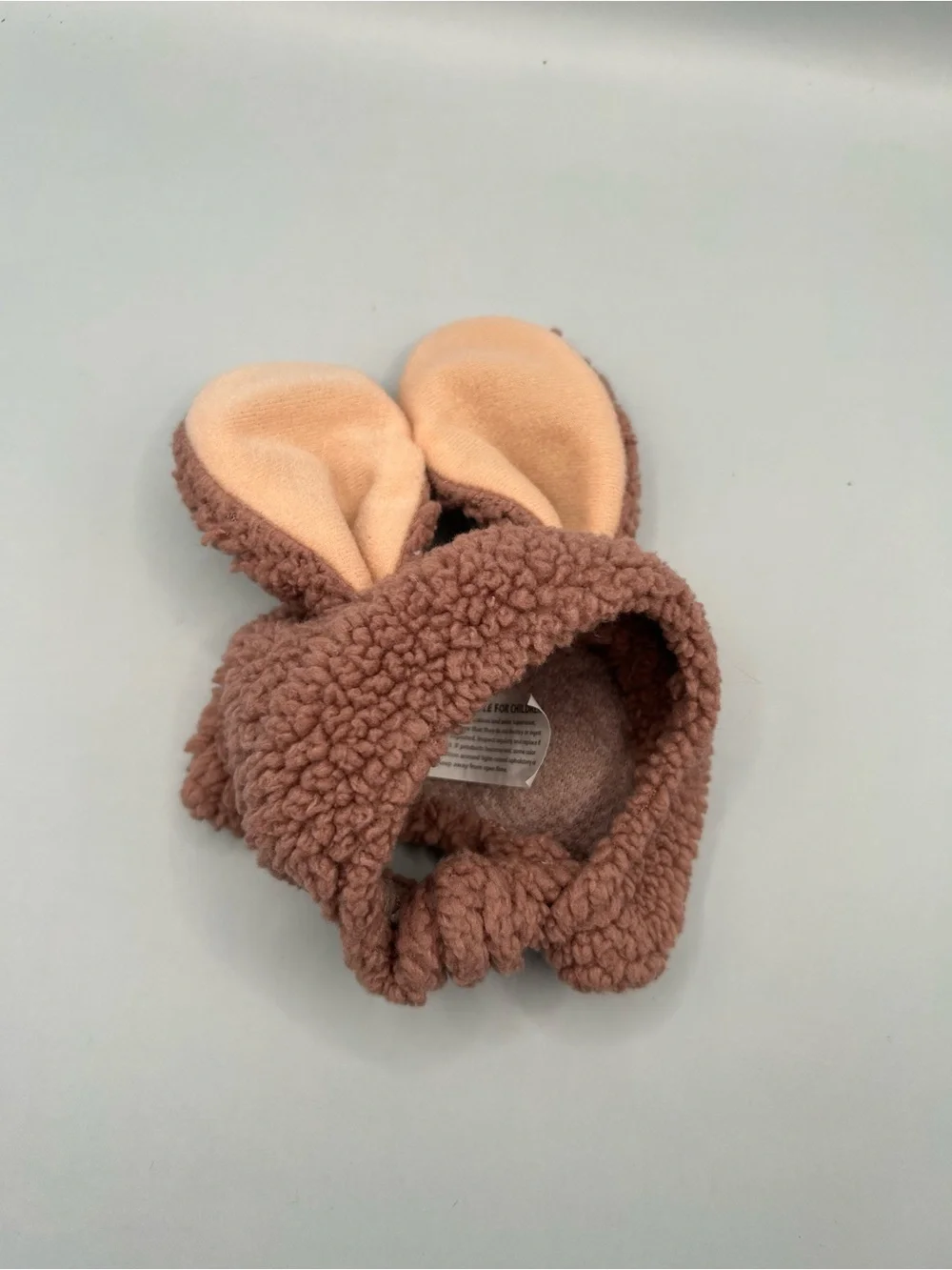 Cat Headpiece Cute Costume Bunny Rabbit Brown Hat Pet Clothes